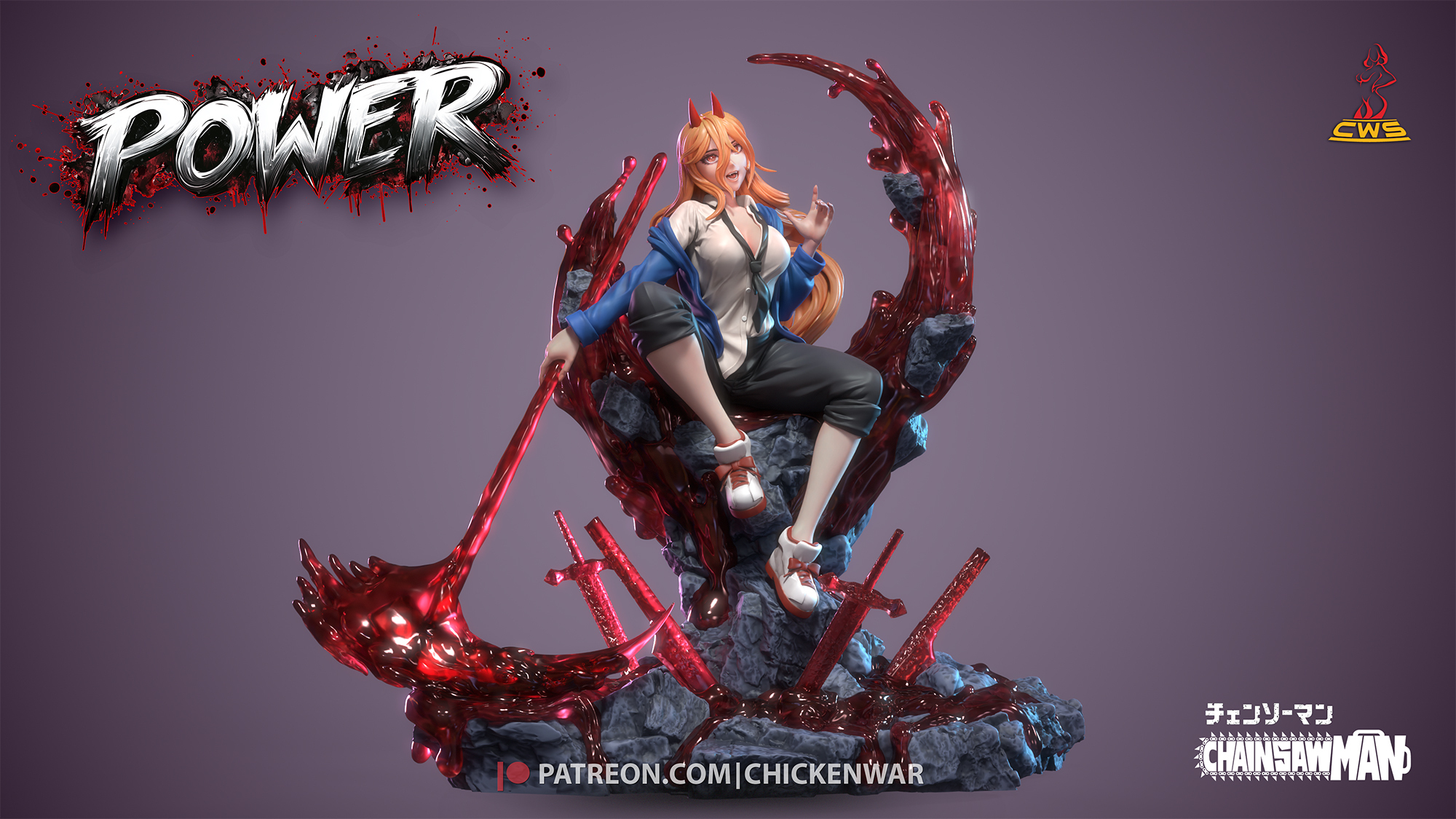 The Blood Fiend - High Detailed 16K 3D Printed Figure - Imagen 13