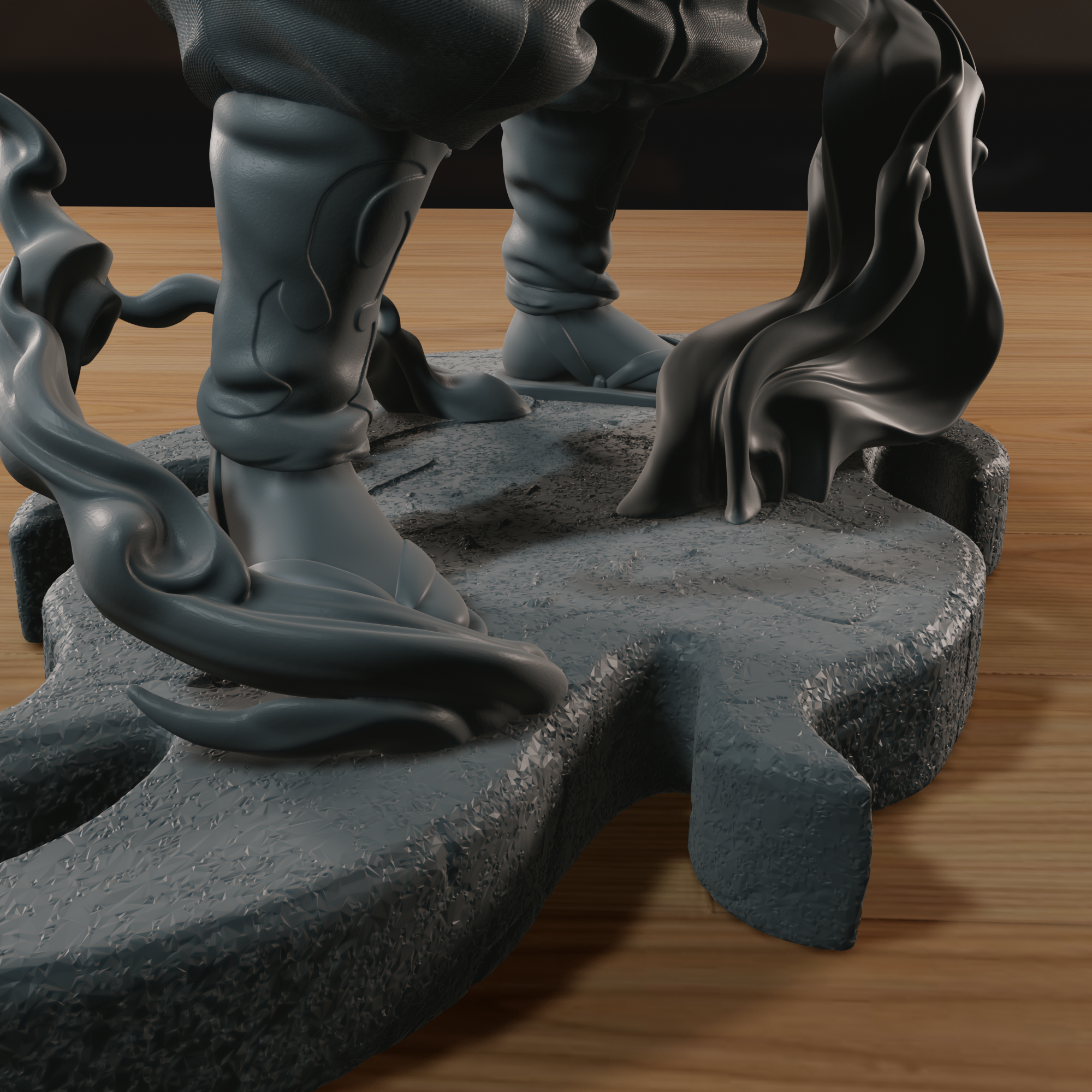 The Flame Hashira - High Detailed 16K 3D Printed Figure - Imagen 5