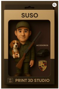 Figura 2D Cartoon - Personalizada