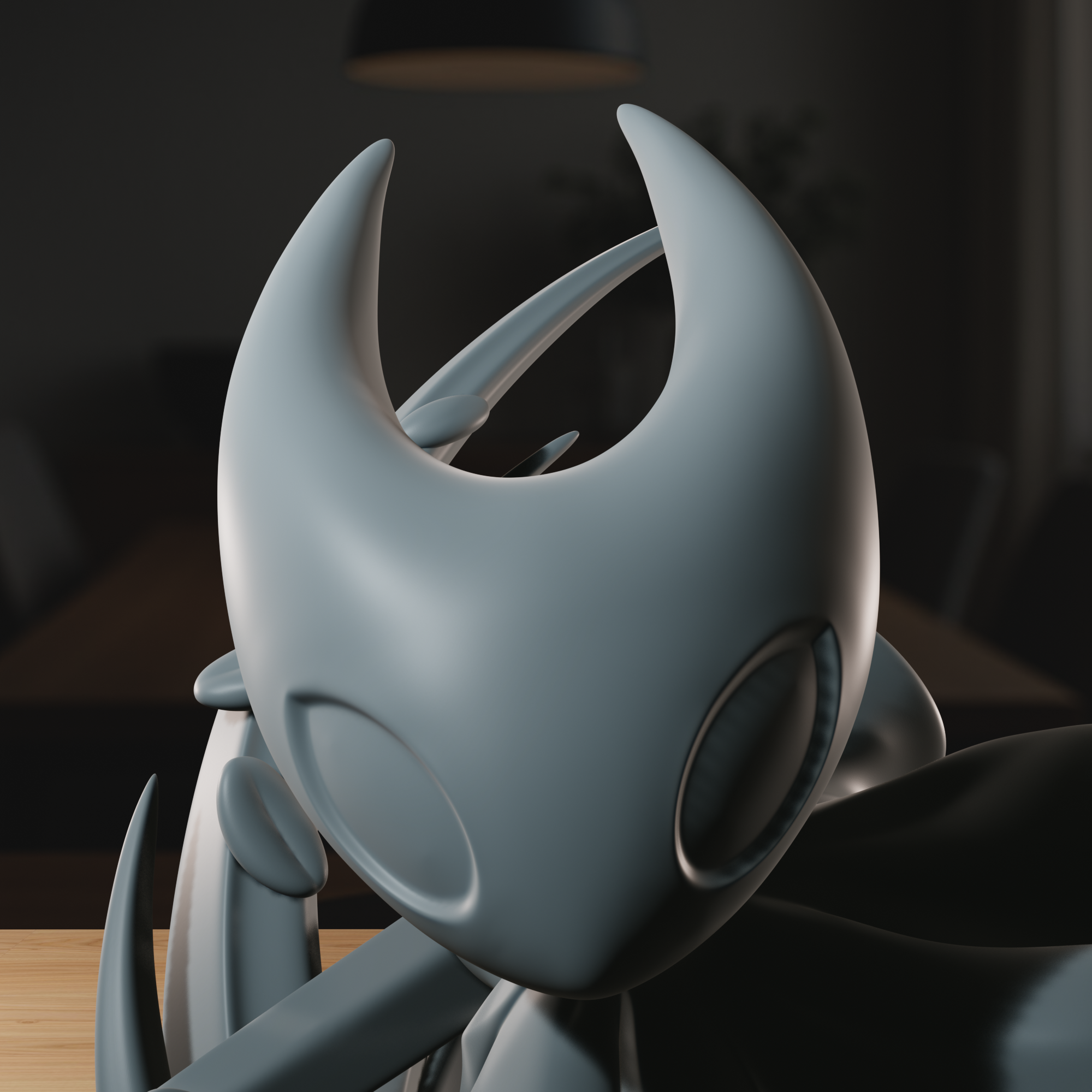 The Protector of Hallownest - High Detailed 16K 3D Printed Figure - Imagen 4