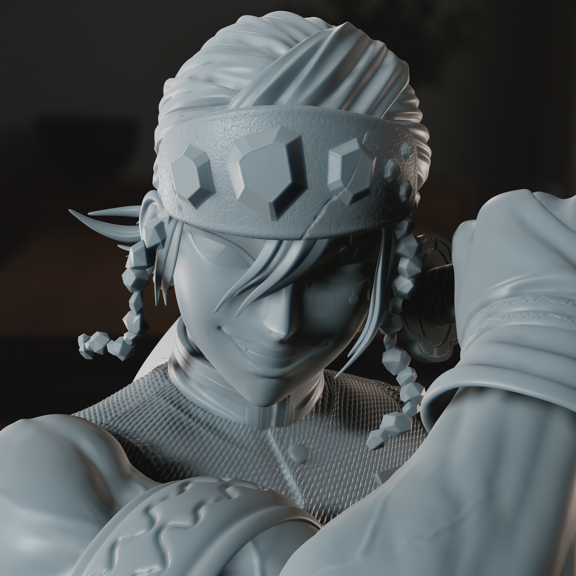 The Sound Hashira-High Detailed 16K 3D Printed Figure - Imagen 4