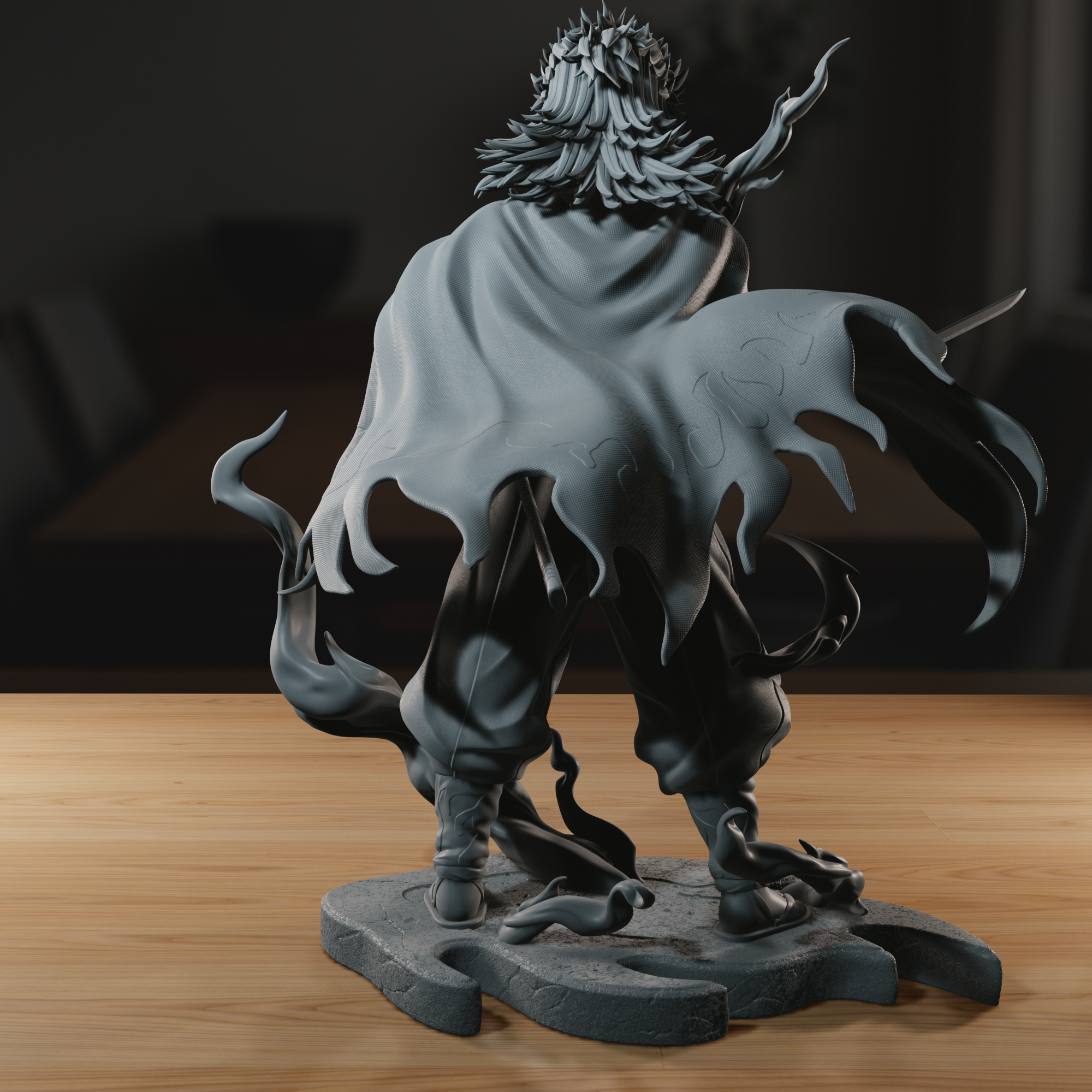 The Flame Hashira - High Detailed 16K 3D Printed Figure - Imagen 3
