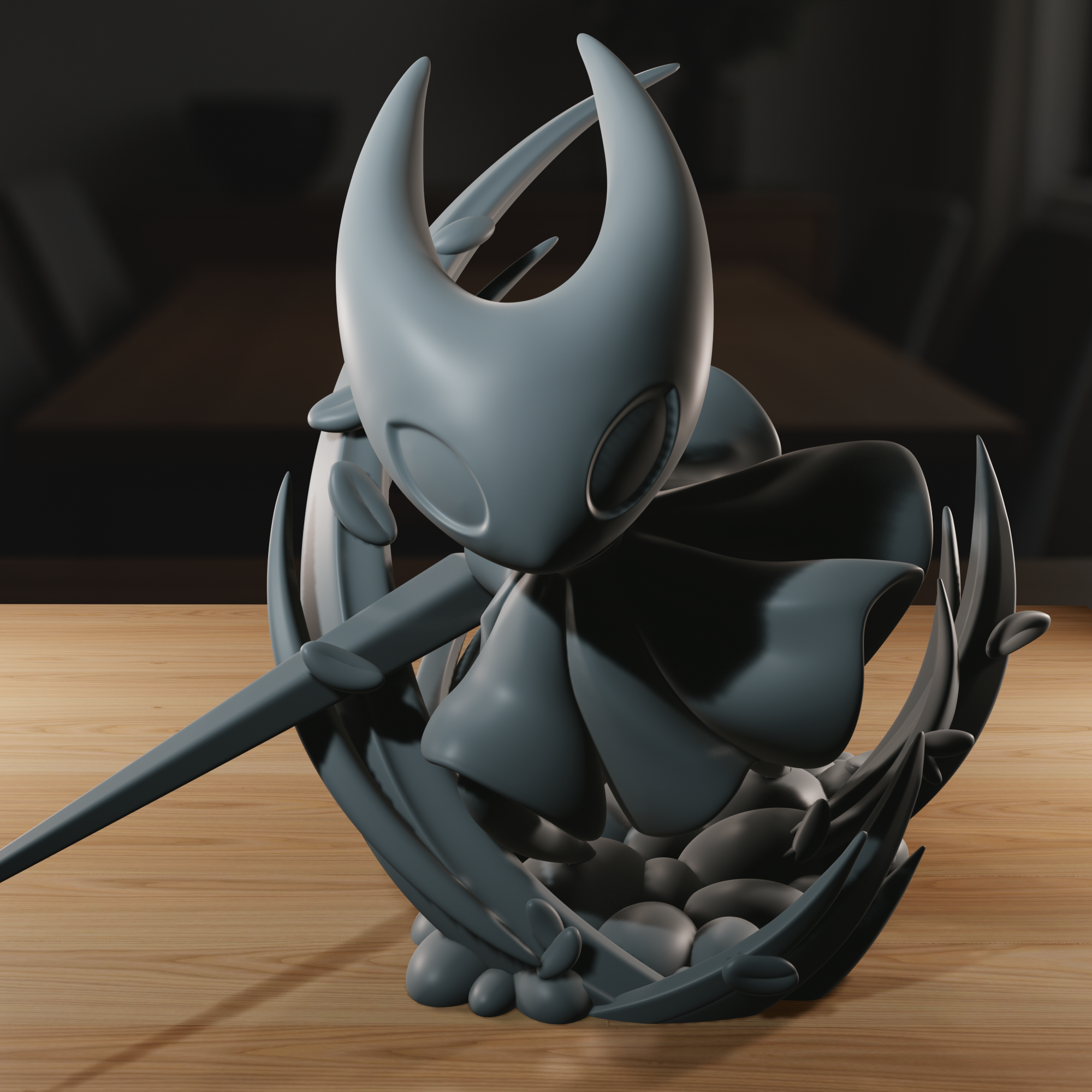 The Protector of Hallownest - High Detailed 16K 3D Printed Figure - Imagen 2