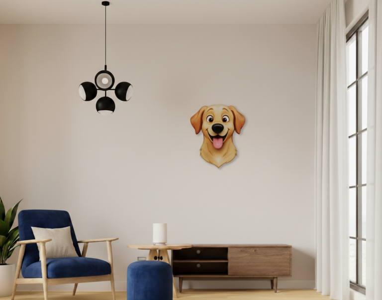 Decoracion de pared - mascotas - silueta de tu mascota - figura de pared personalizda mascota