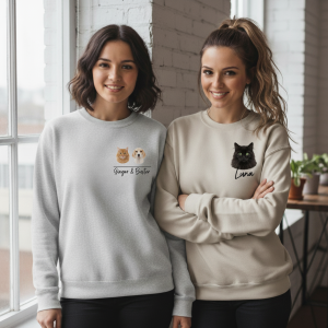 Sudadera "Compañeros de Vida": Estilo personalizado
