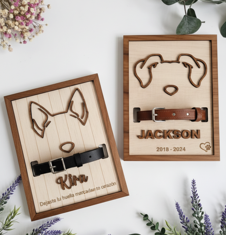 cuadro conmemorativo mascotas - recuerda a tu mascota