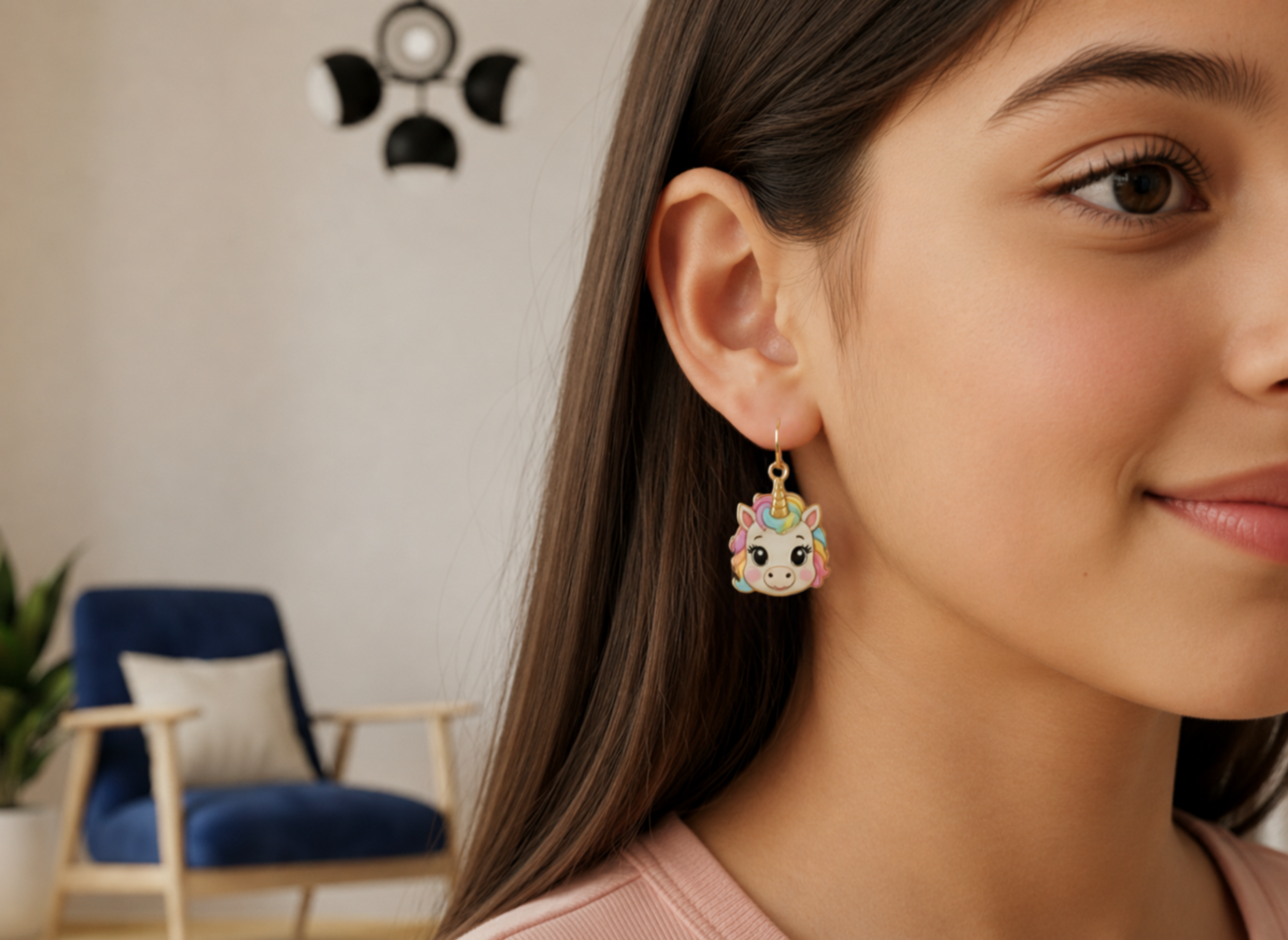 Pendientes Personalizados para niñas - Joyería Personalizada - ¡Elige su temática favorita!