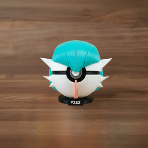 Pokéball Temática de Gardevoir (#282) – Figura de Colección con Peana