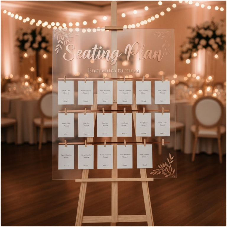 seating plan para bodas